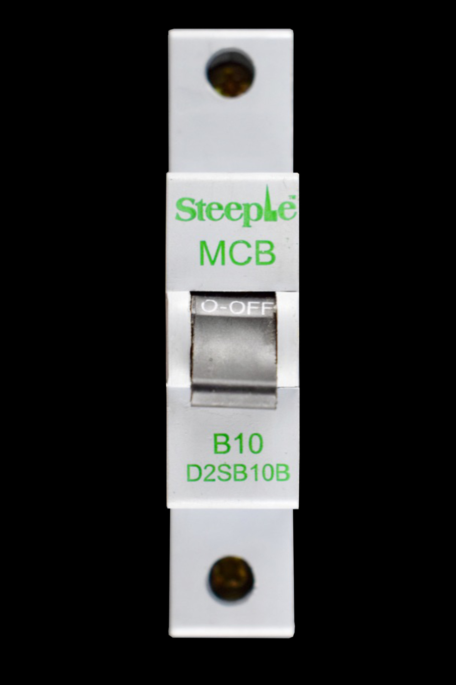 STEEPLE B 10 MCB 6kA CIRCUIT BREAKER D2SB10B WC